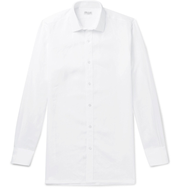 Photo: Charvet - Linen Shirt - White