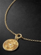 Foundrae - Gold Diamond Pendant Necklace