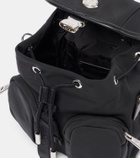 Moncler Trick Mini leather-trimmed crossbody bag