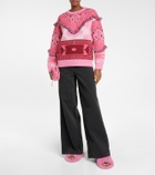 Alanui - Wool jacquard sweater