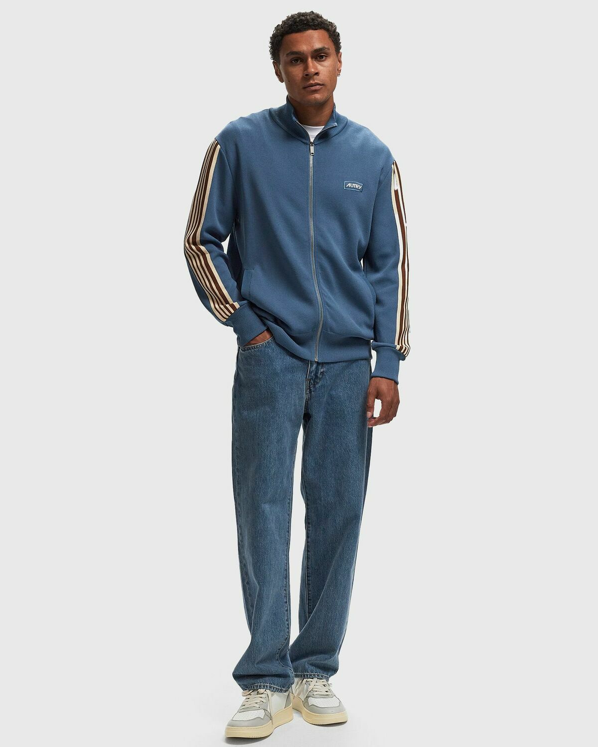 Autry Action Shoes Jacket Main Man Brown Track Jackets