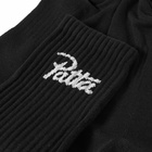 Patta Men's Basic Sport Socks in Black