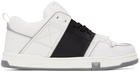 Valentino Garavani White Open Skate Sneakers