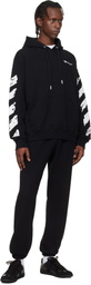 Off-White Black Ink Arrow Cuffed Sweatpants