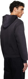 1017 ALYX 9SM Black Garment Dye Boxy Hoodie