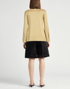 Jil Sander Womens Shirt Sand