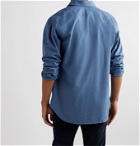 Canali - Cotton-Flannel Shirt - Blue