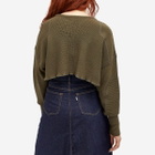 Beams Boy Women's Short Pullover in Olive 
