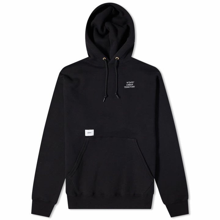 Photo: WTAPS Men's All Logo Hoody in Black