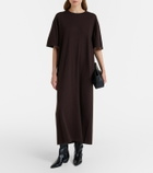 Extreme Cashmere N°321 Kris cotton and cashmere maxi dress