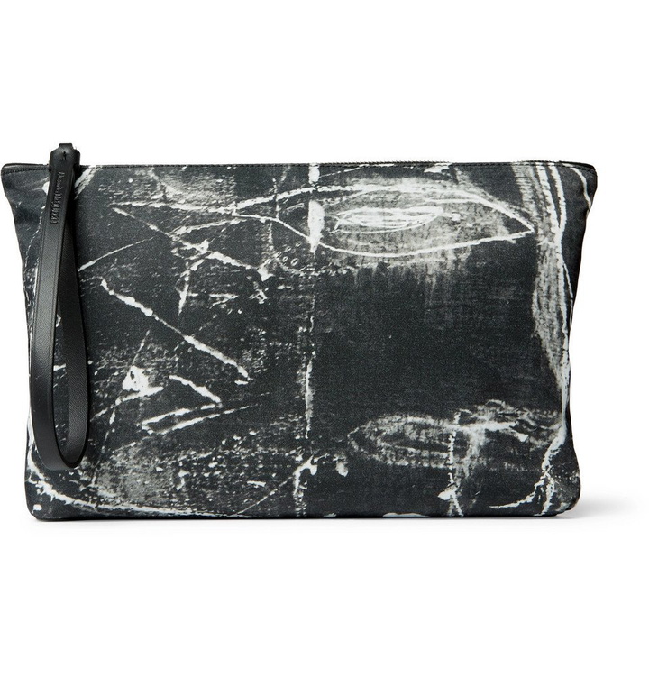 Photo: Alexander McQueen - Printed Nylon Pouch - Men - Black