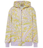 Pucci Printed zipped hoodie