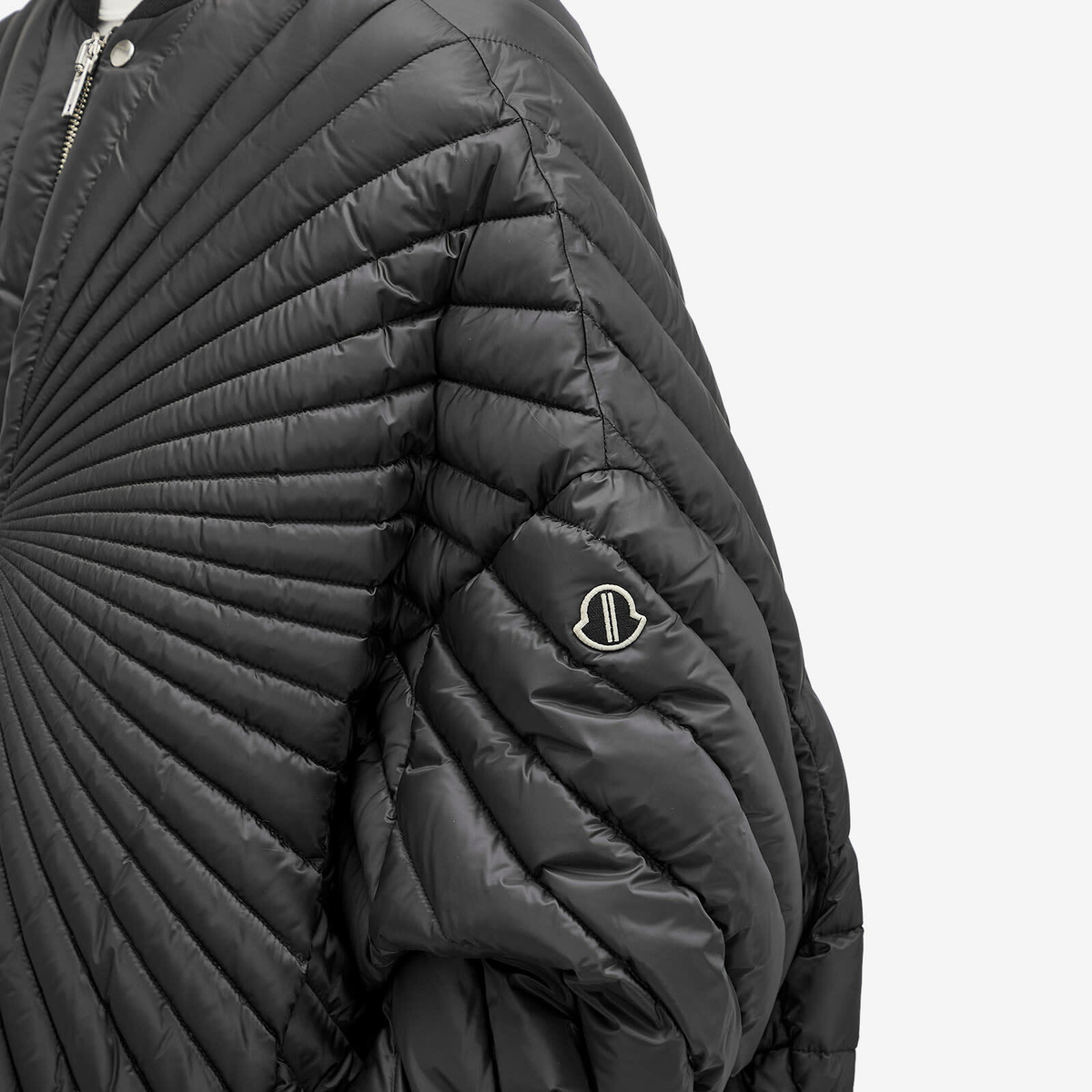 Rick Owens Men's x Moncler Radiance Peter Jacket in Black