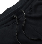 Moncler Genius - 7 Moncler Fragment Slim-Fit Tapered Appliquéd Printed Loopback Cotton-Jersey Sweatpants - Black