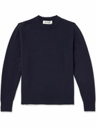 RÓHE - Wool and Cashmere-Blend Sweater - Blue