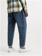 Outerknown - Second Spin Tapered Organic Cotton-Blend Jersey Sweatpants - Blue