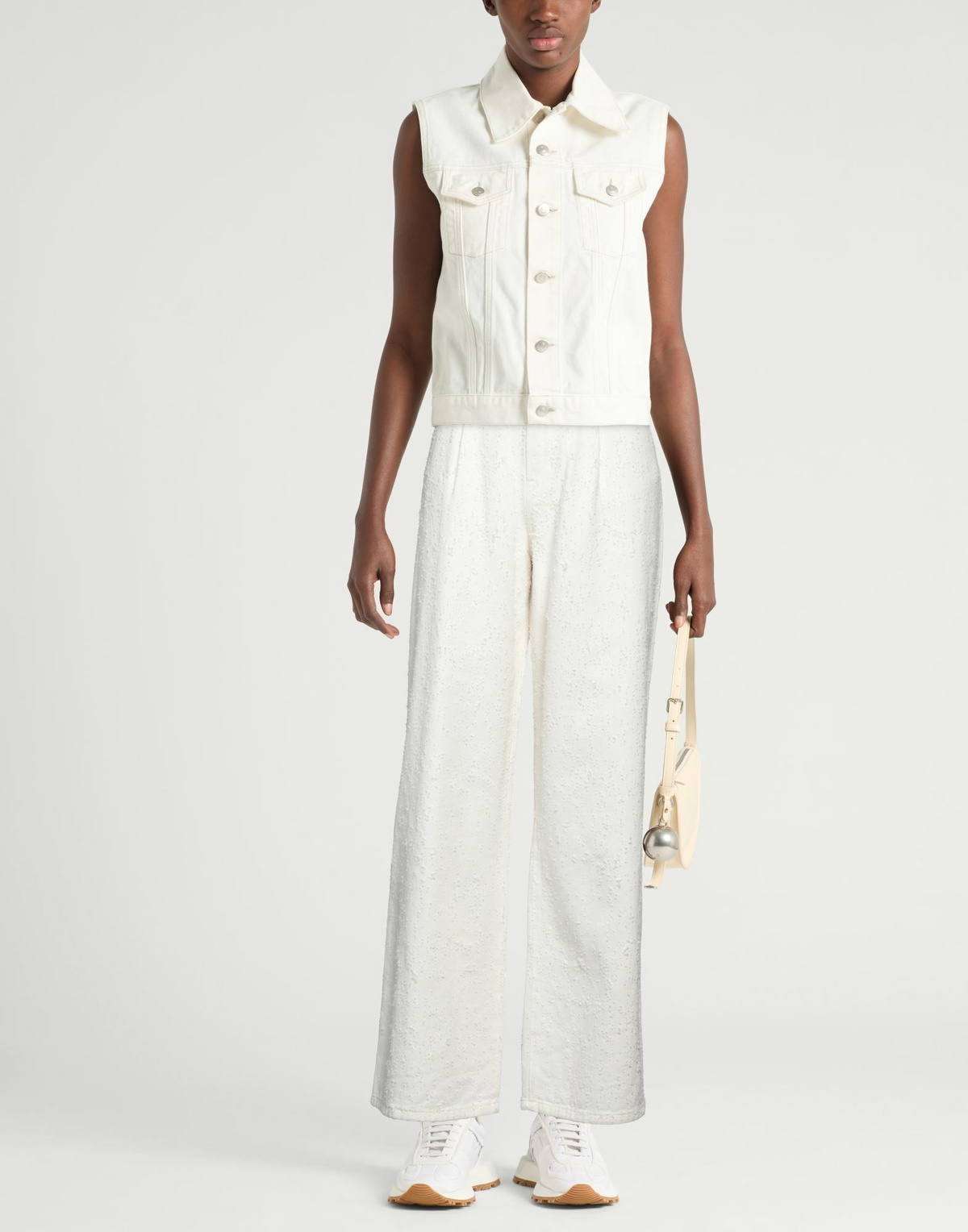 Halfboy Womens Jeans in White
