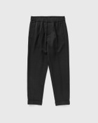 ØLÅF SLIM ELASTICATED TROUSER Black Mens Casual Pant