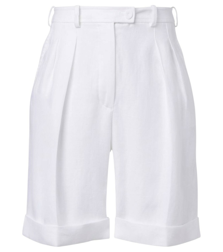 Photo: Loro Piana George linen Bermuda shorts