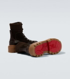 Christian Louboutin Armandine College leather hiking boots