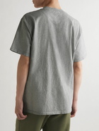 CDLP - Mobilité Logo-Embroidered Cotton-Jersey T-Shirt - Gray