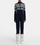 Perfect Moment Wool intarsia bodysuit