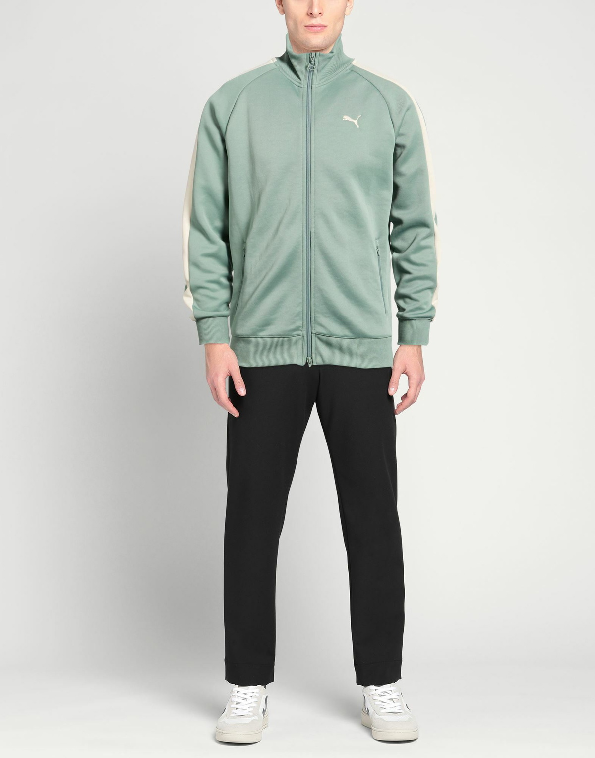 Puma Mens Sweatshirt Light in Green