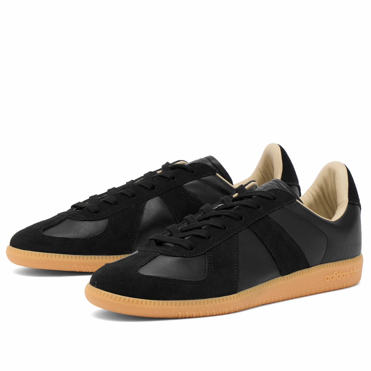 Adidas Bw Army Sneaker in Core Black/Core Black/Gum
