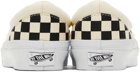 Vans Off-White & Black Slip-On Reissue 98 LX Sneakers