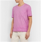 Massimo Alba - Panarea Cotton-Jersey T-Shirt - Pink
