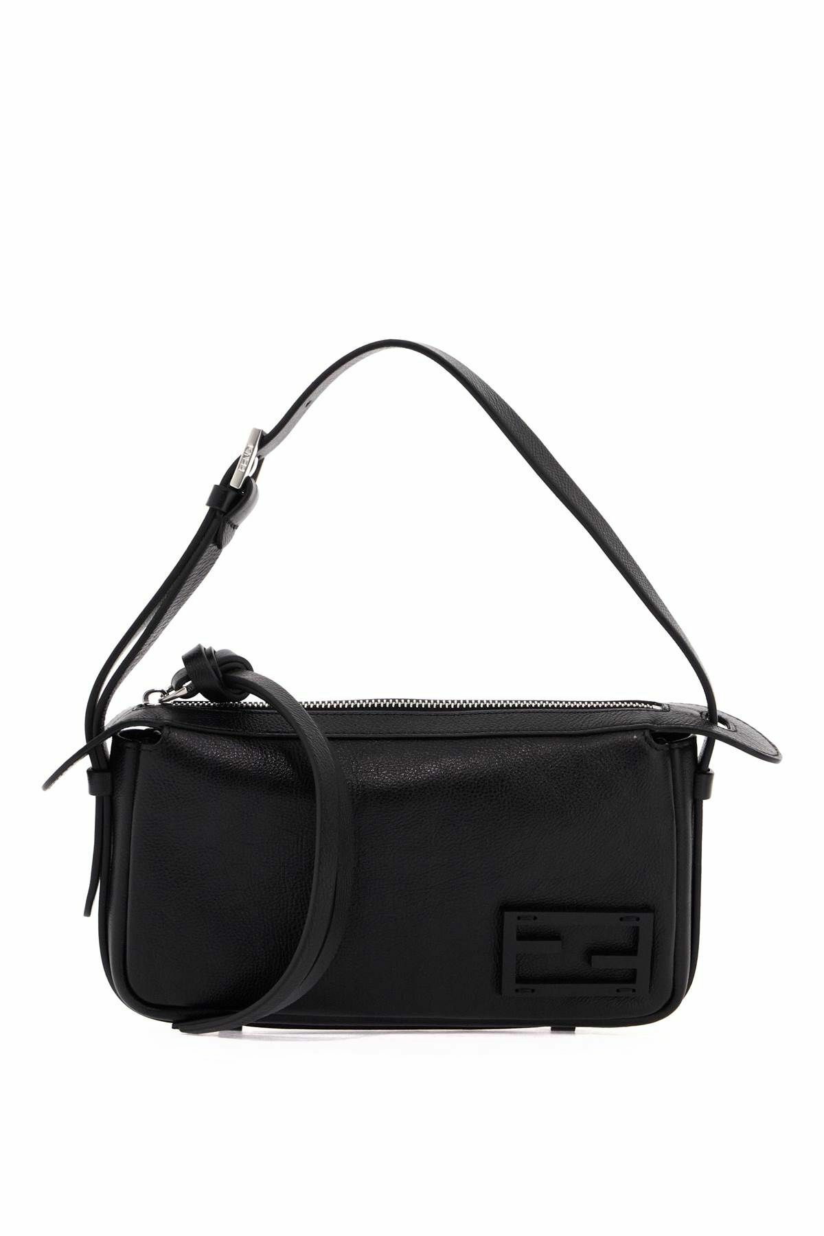 FENDI 黒 エピレザー ショルダーバッグ　サコッシュ　ミニバッグ FENDI simply mini bag Black Fendi