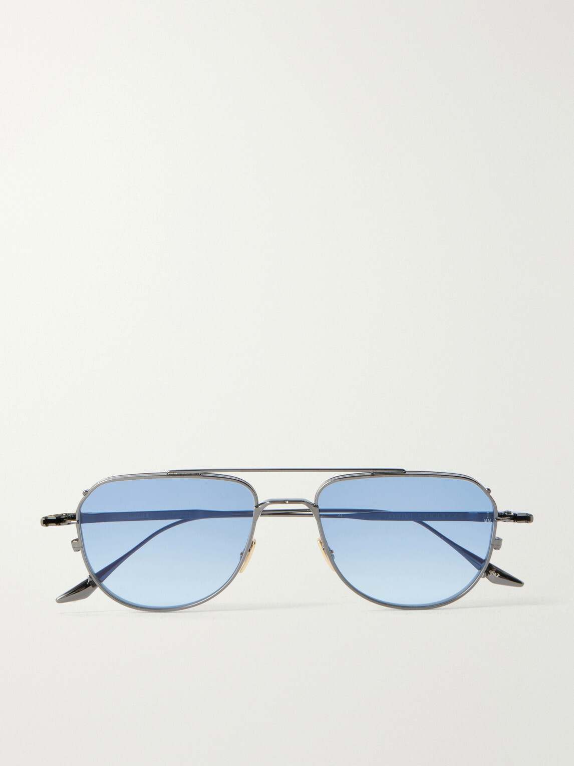 Jacques Marie Mage - Cendrars Aviator-Style Titanium Sunglasses
