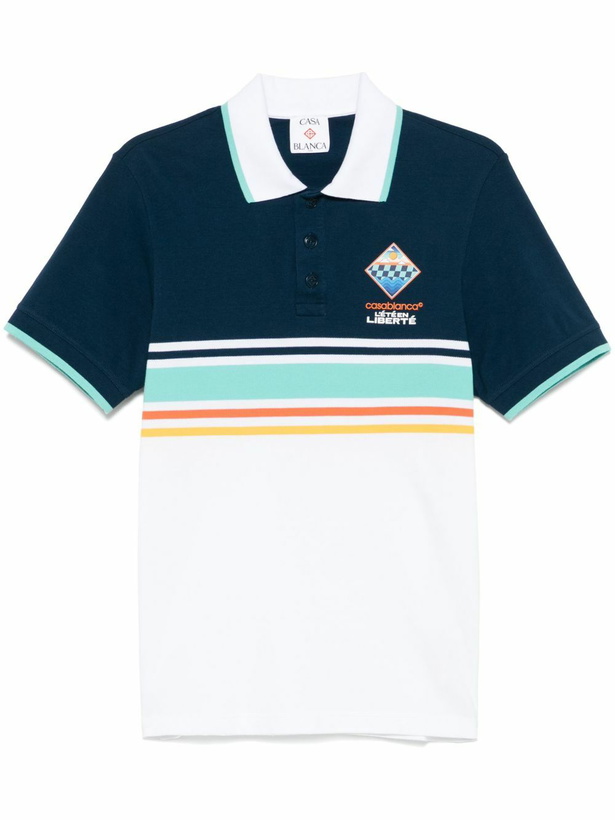 Photo: Casablanca Organic-Cotton Polo Shirt