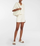 Joseph Silk-blend toweling polo shirt