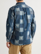 RRL - Printed Denim Shirt - Blue