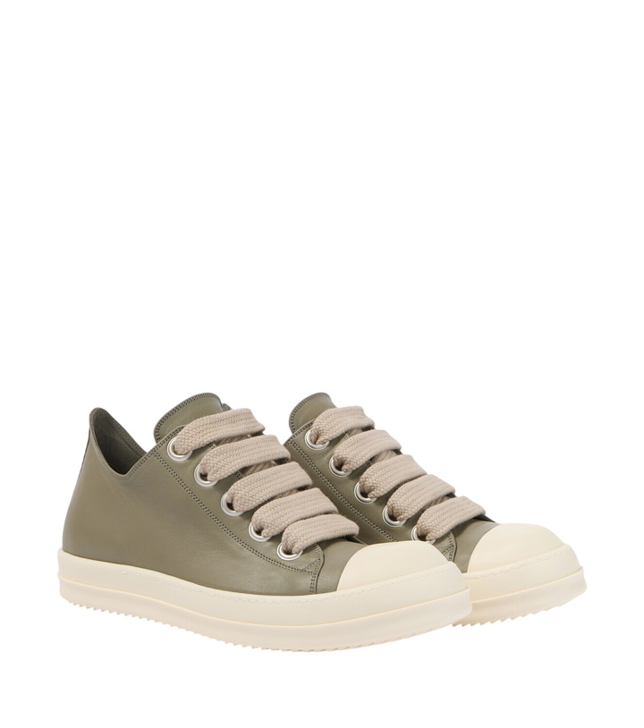 Photo: Rick Owens Jumbolace leather low-top sneakers