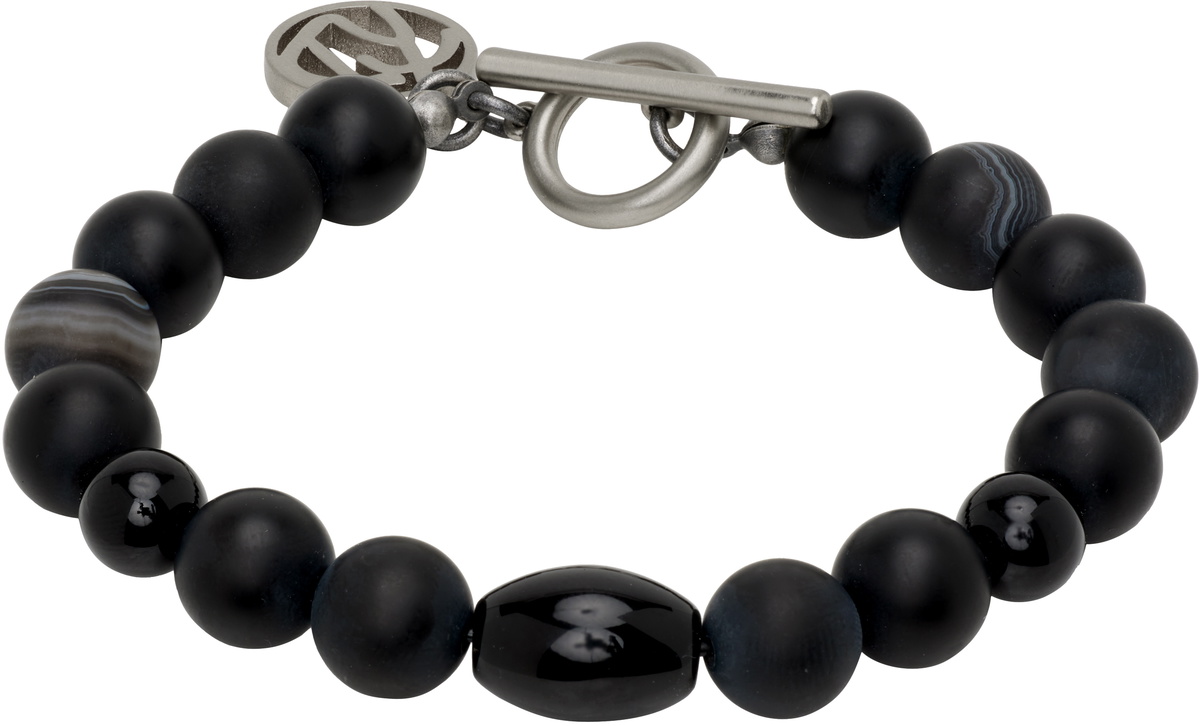 SOSHIOTSUKI Black Single Juzu Bracelet SOSHIOTSUKI