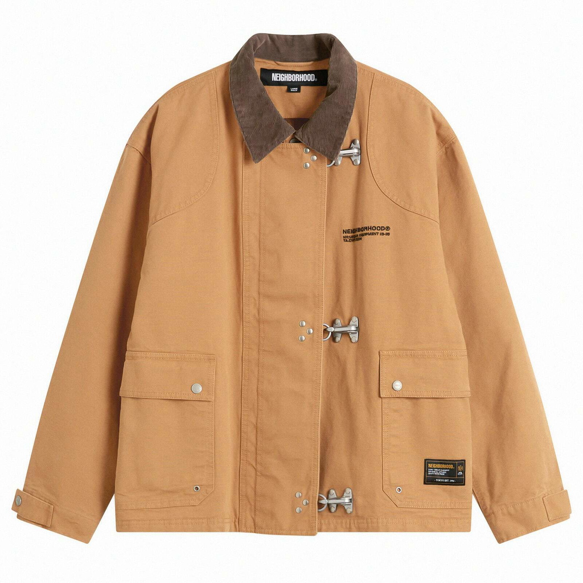 Neighborhood Men's x Malbon Golf Poler Jacket in Black Neighborhood