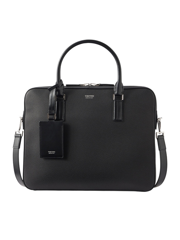 Photo: TOM FORD - Elliot Full-Grain Leather Briefcase