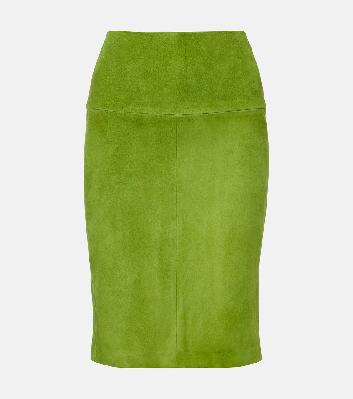 Stouls Gin suede midi skirt
