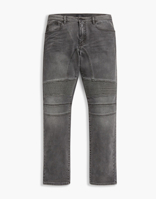 Photo: Belstaff Eastham Tapered Fit Trousers Man Grey