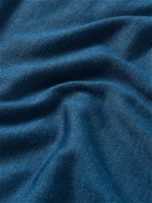 Ermenegildo Zegna - Cashmere and Silk-Blend Rollneck Sweater - Blue