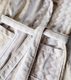 Missoni Giacomo Zigzag cotton terry bathrobe