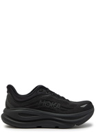 Hoka Bondi 9 Jacquard Mesh-knit Sneakers Black