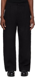 Professor.E Black E Trousers