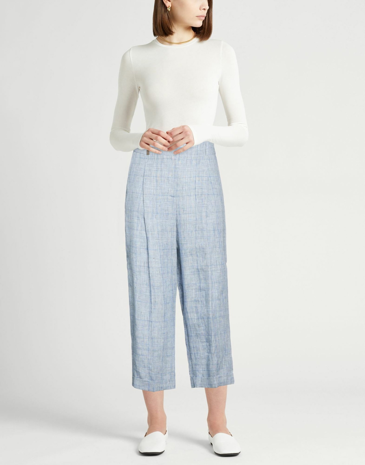 Peserico Womens Pants Azure