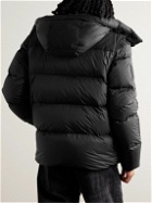 Burberry - Convertible Quilted Shell Hooded Down Jacket - Black