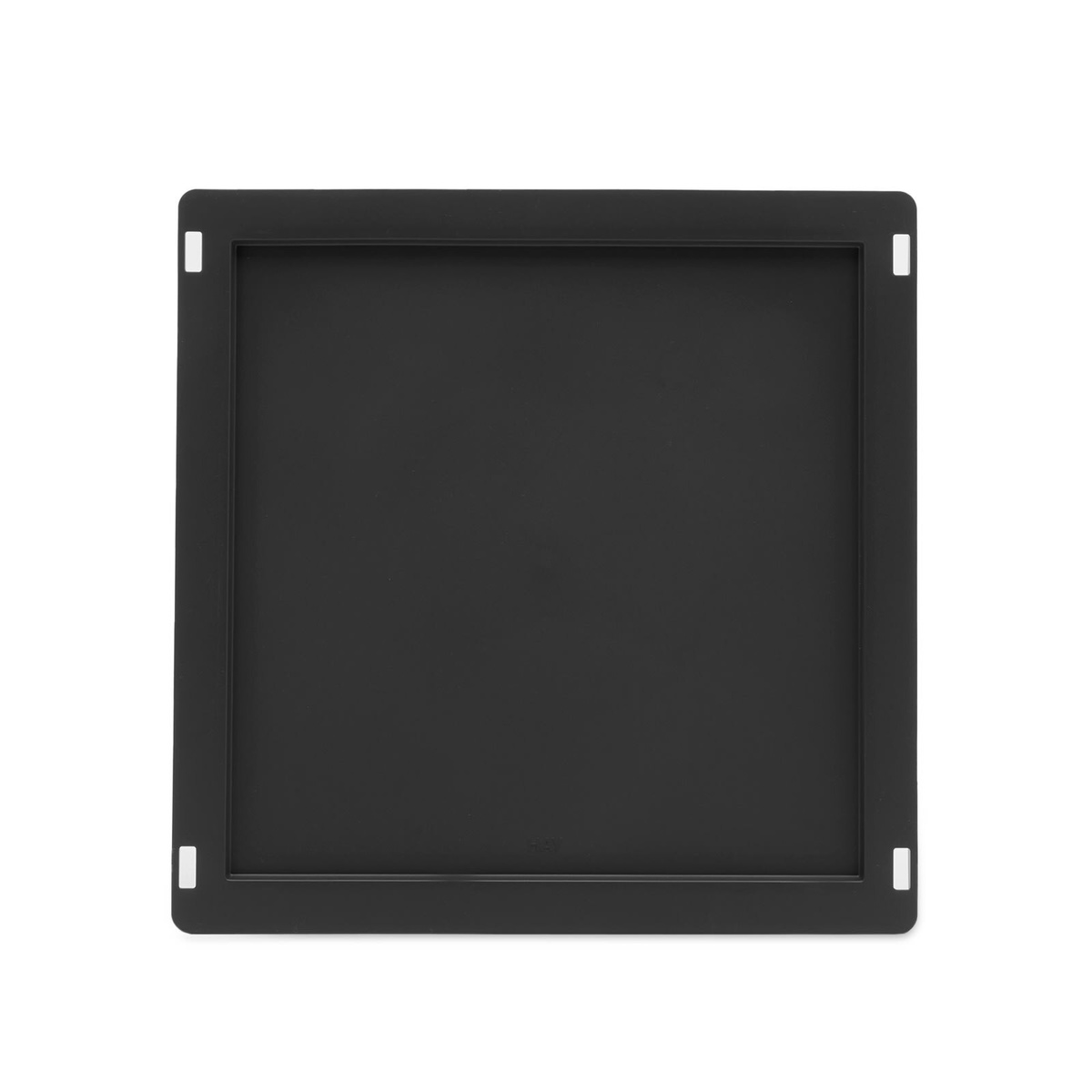 HAY Medium Square/Cube Recycled Colour Crate Lid in Charcoal 