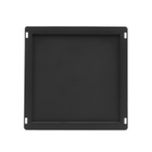 HAY Medium Square/Cube Recycled Colour Crate Lid in Charcoal 