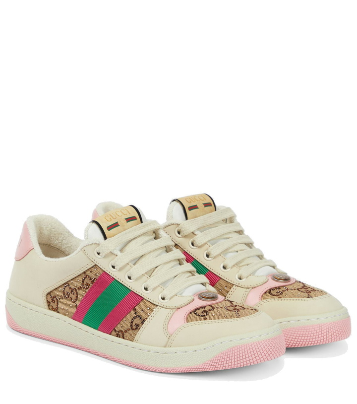 Photo: Gucci - Screener leather sneakers